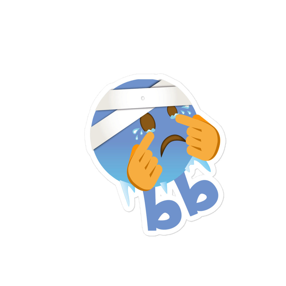 Earthbb Bubble-free sticker - Emojibb