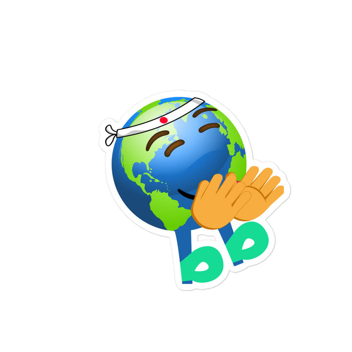 Earthbb Bubble-free sticker - Emojibb