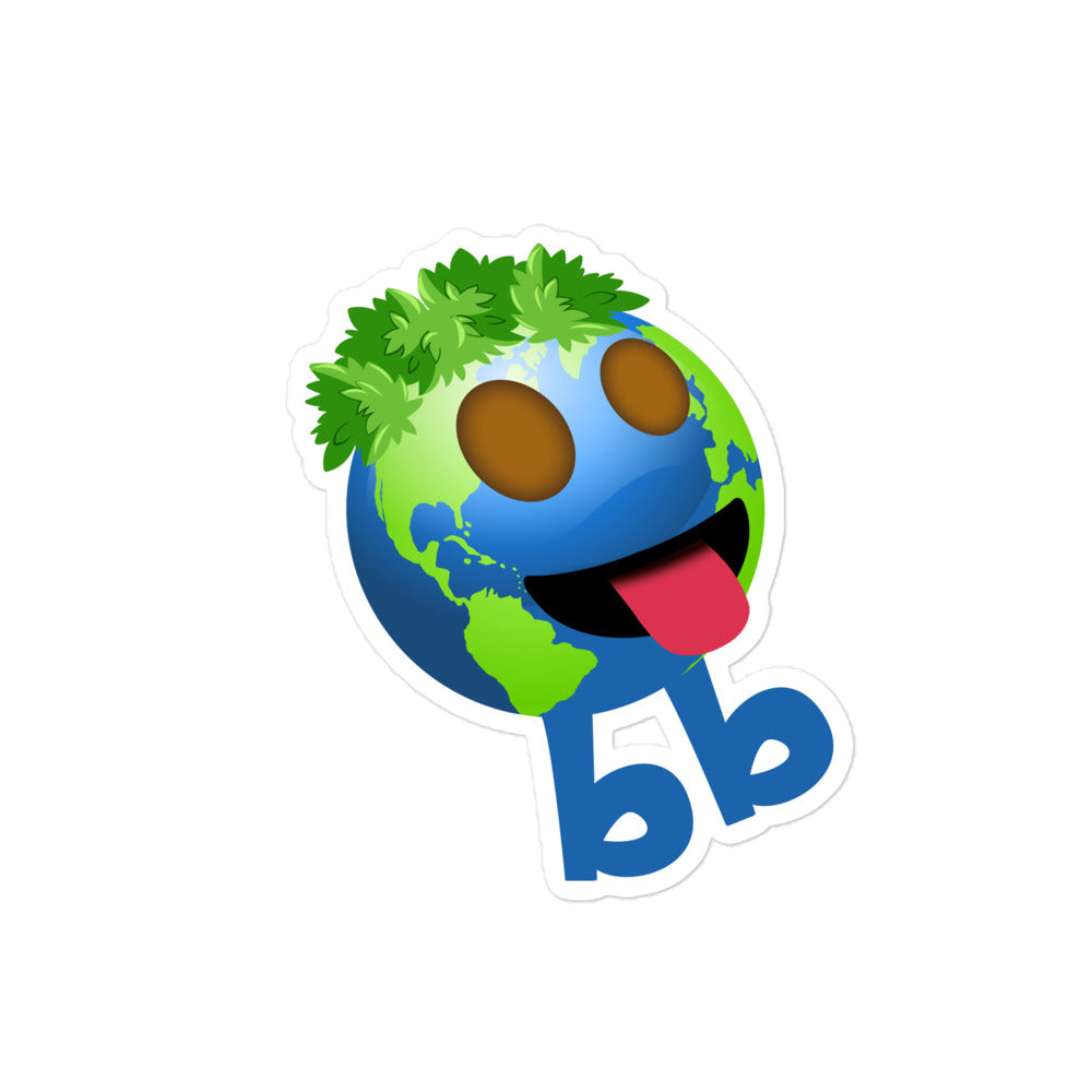 Earthbb Bubble-free sticker - Emojibb