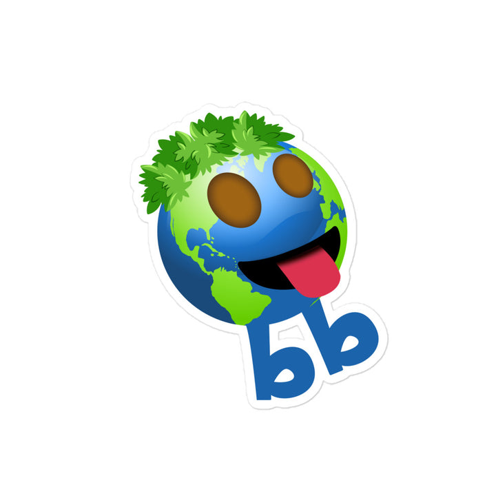 Earthbb Bubble-free sticker - Emojibb