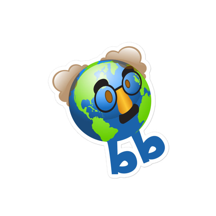 Earthbb Bubble-free sticker - Emojibb