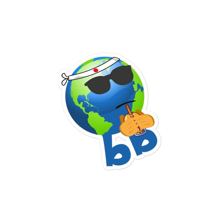 Earthbb Bubble-free sticker - Emojibb