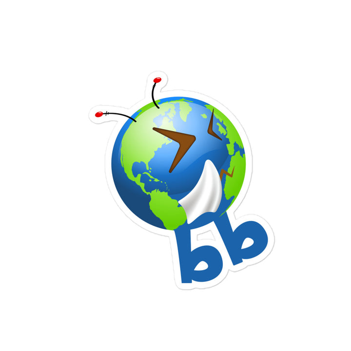 Earthbb Bubble-free sticker - Emojibb