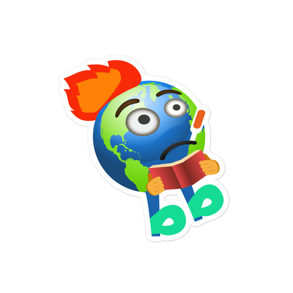 Earthbb Bubble-free sticker - Emojibb