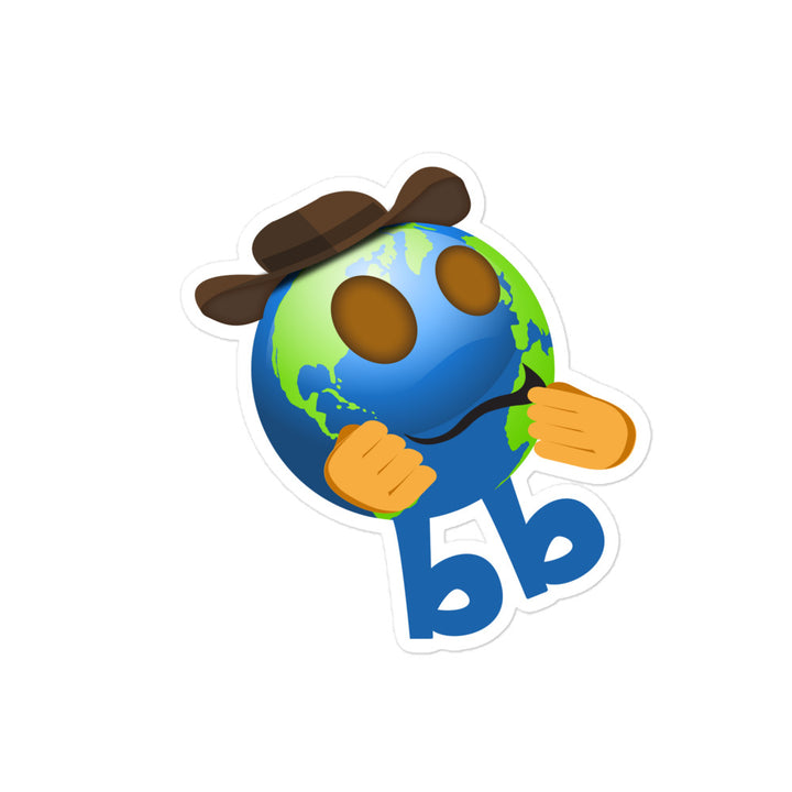 Earthbb Bubble-free sticker - Emojibb