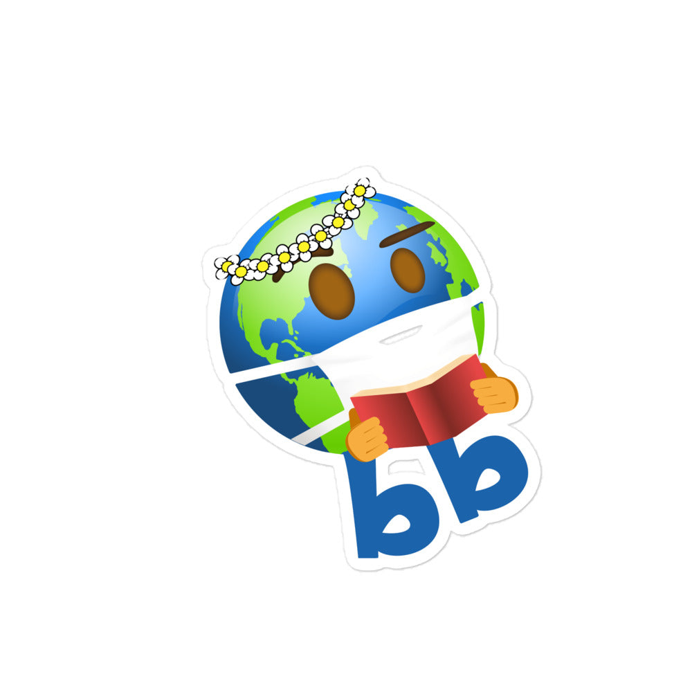 Earthbb Bubble-free sticker - Emojibb