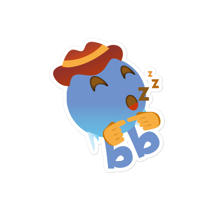 Earthbb Bubble-free sticker - Emojibb