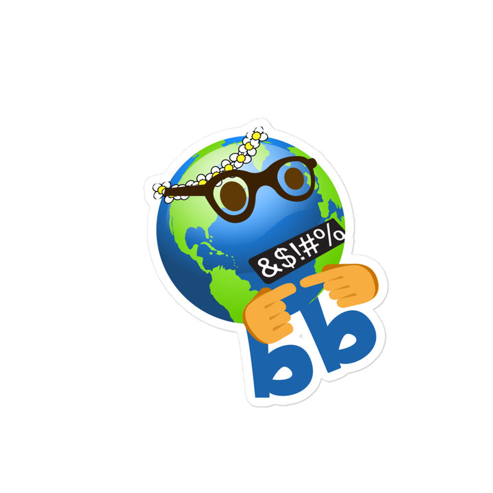 Earthbb Bubble-free sticker - Emojibb