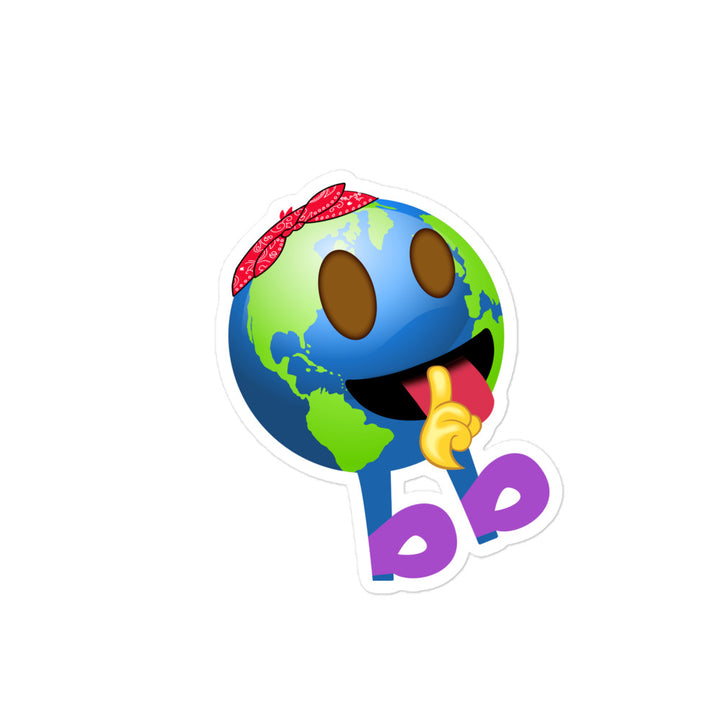 Earthbb Bubble-free sticker - Emojibb