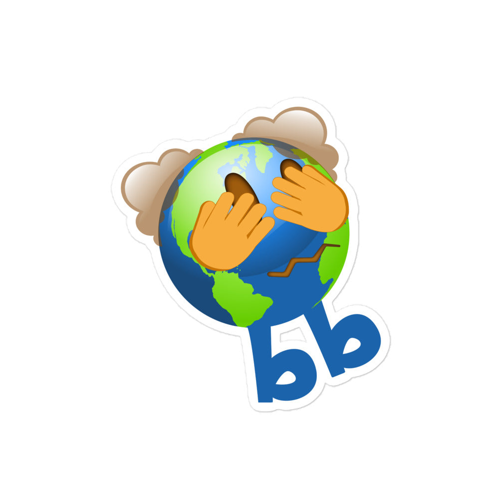 Earthbb Bubble-free sticker - Emojibb