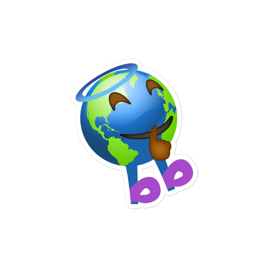 Earthbb Bubble-free sticker - Emojibb