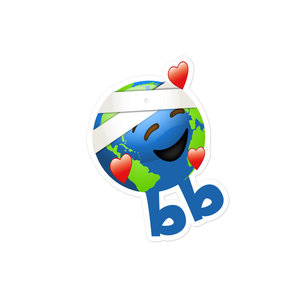 Earthbb Bubble-free sticker - Emojibb