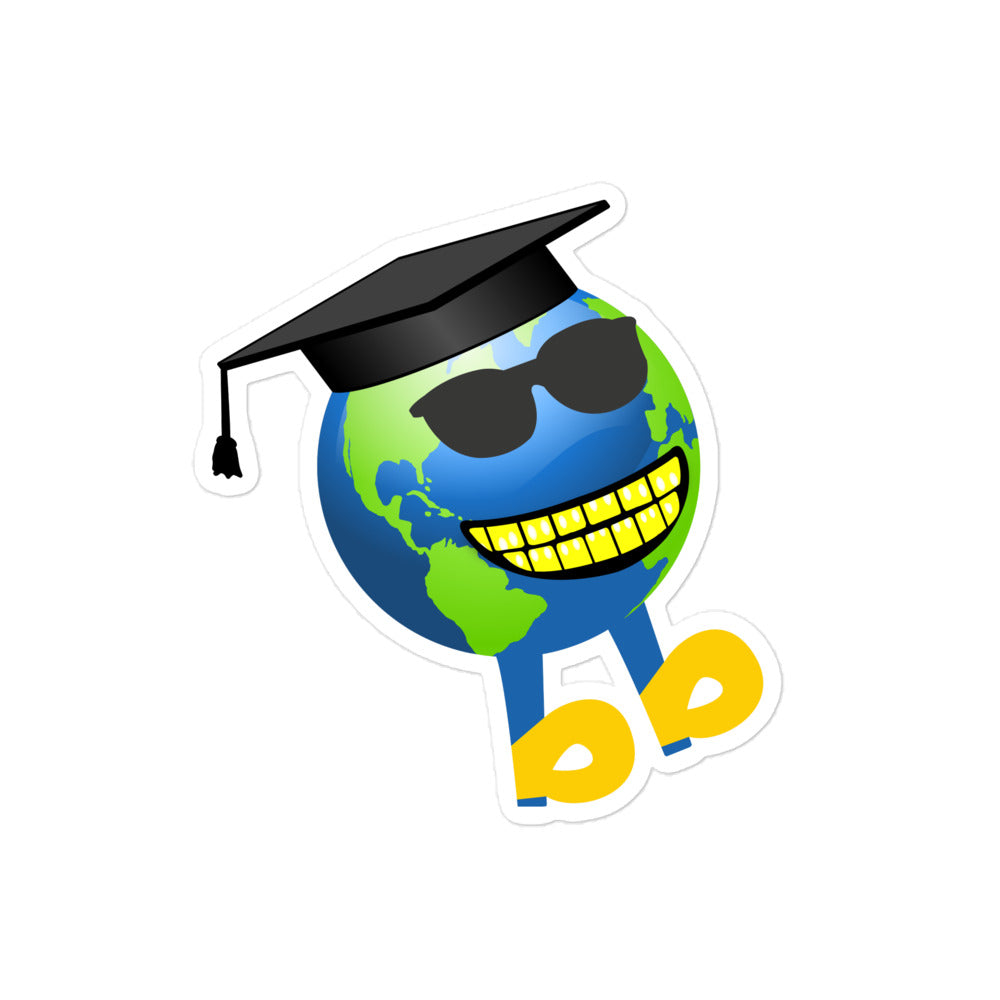 Earthbb Bubble-free sticker - Emojibb