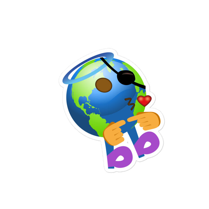 Earthbb Bubble-free sticker - Emojibb