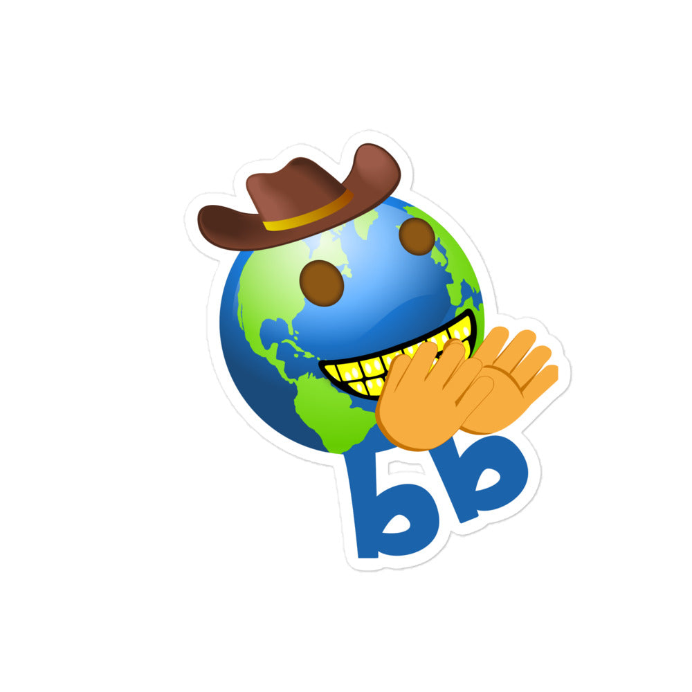 Earthbb Bubble-free sticker - Emojibb
