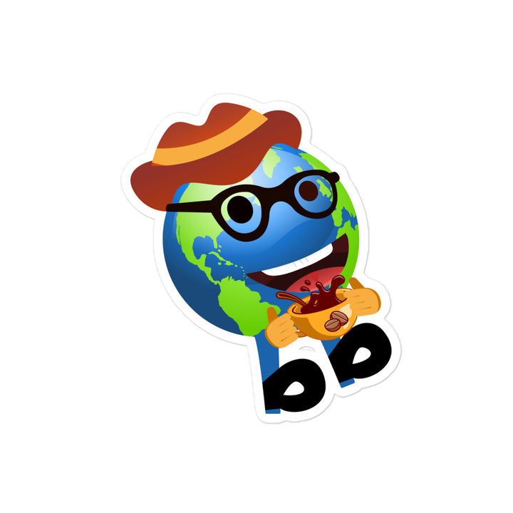 Earthbb Bubble-free sticker - Emojibb