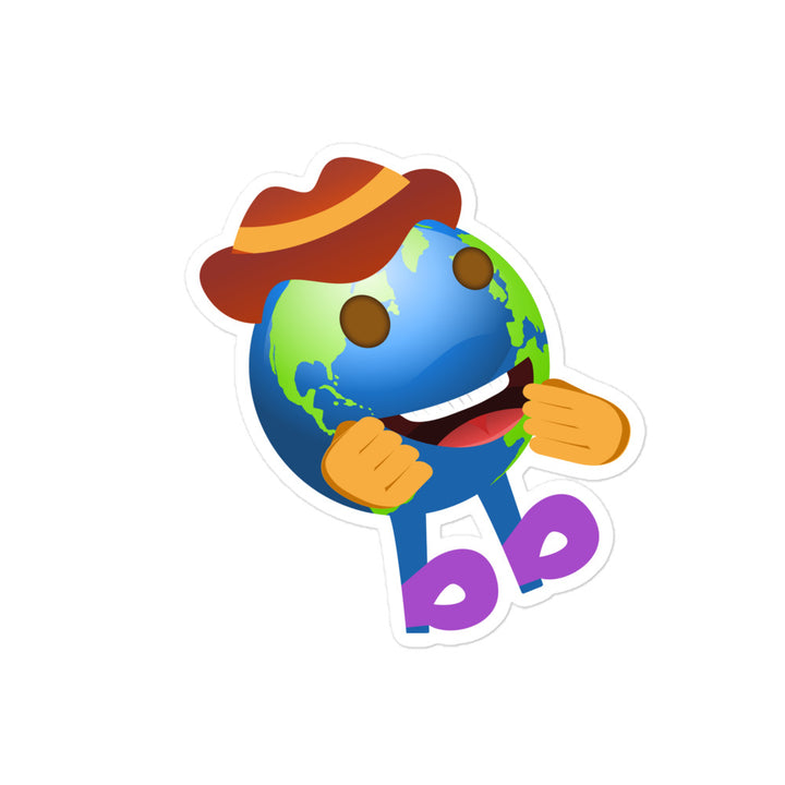 Earthbb Bubble-free sticker - Emojibb