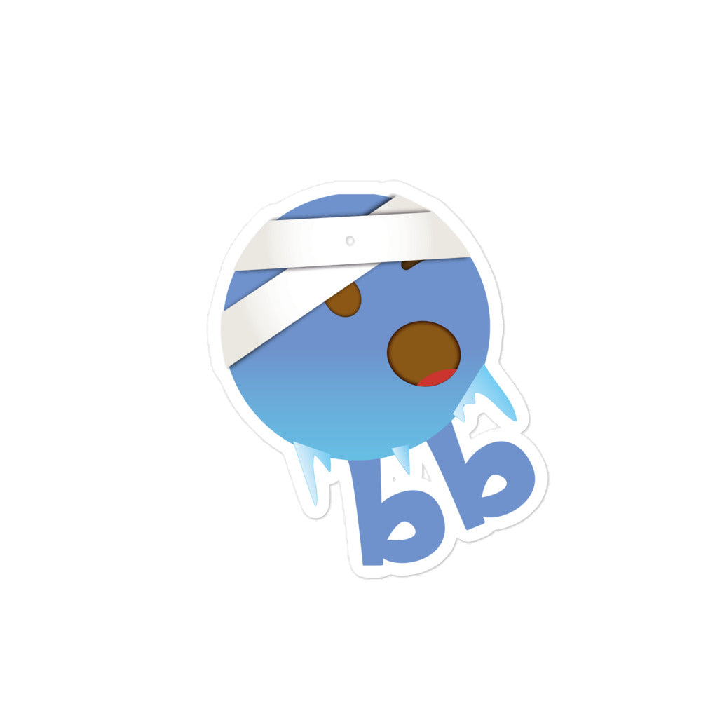 Earthbb Bubble-free sticker - Emojibb