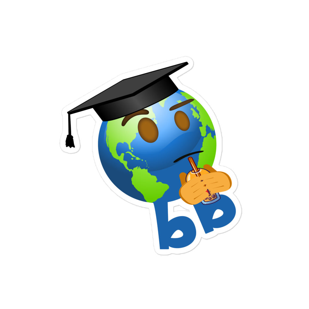 Earthbb Bubble-free sticker - Emojibb