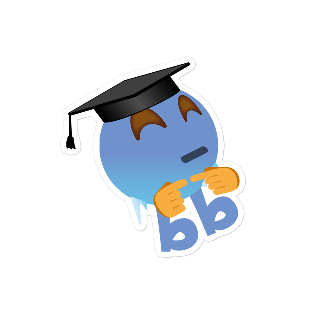 Earthbb Bubble-free sticker - Emojibb