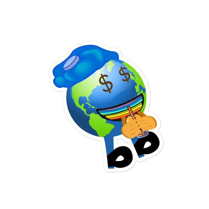 Earthbb Bubble-free sticker - Emojibb