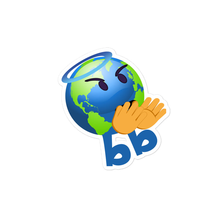 Earthbb Bubble-free sticker - Emojibb
