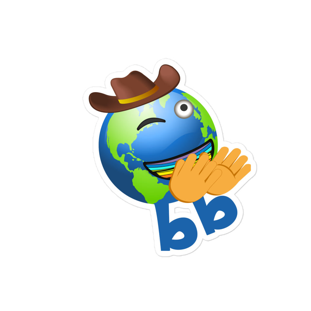 Earthbb Bubble-free sticker - Emojibb