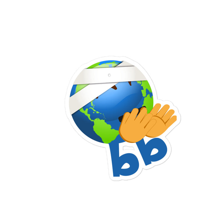 Earthbb Bubble-free sticker - Emojibb