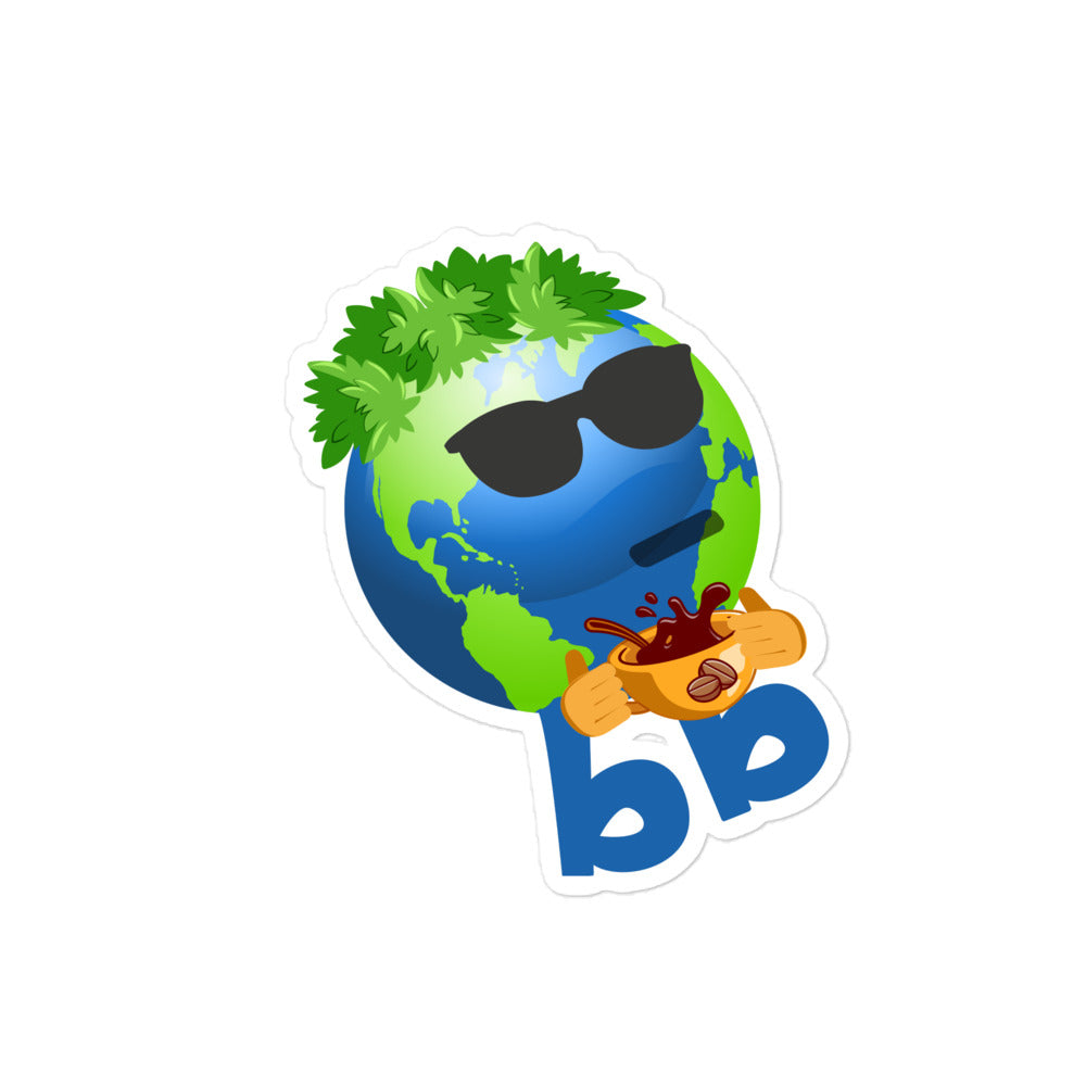 Earthbb Bubble-free sticker - Emojibb