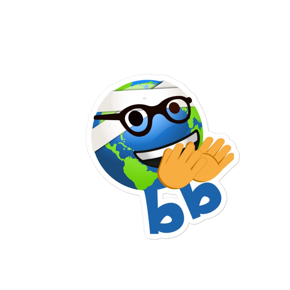 Earthbb Bubble-free sticker - Emojibb