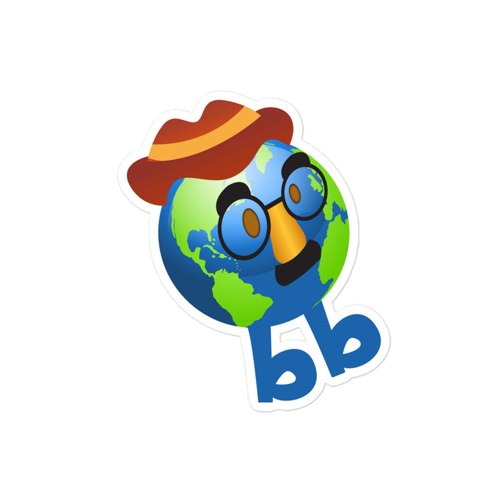 Earthbb Bubble-free sticker - Emojibb