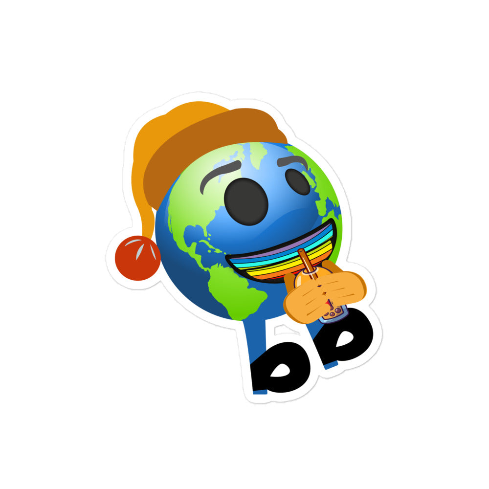 Earthbb Bubble-free sticker - Emojibb