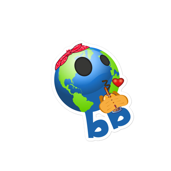 Earthbb Bubble-free sticker - Emojibb