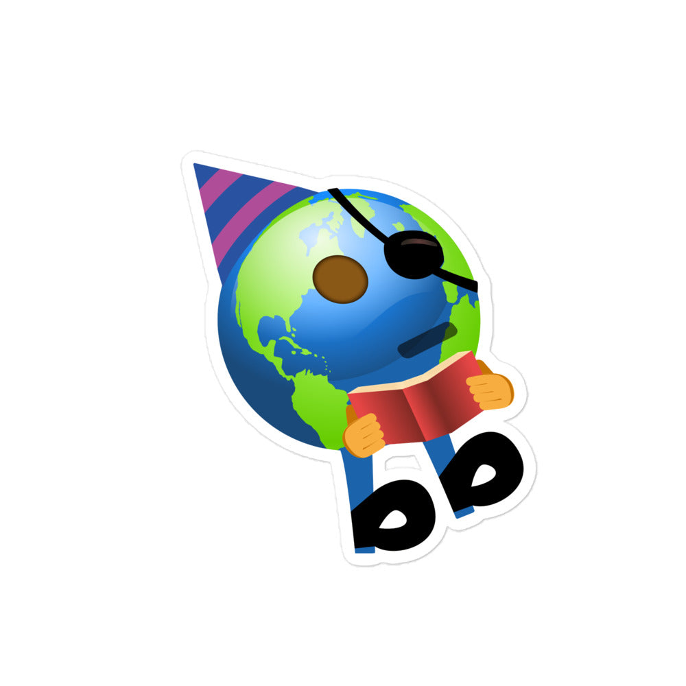 Earthbb Bubble-free sticker - Emojibb