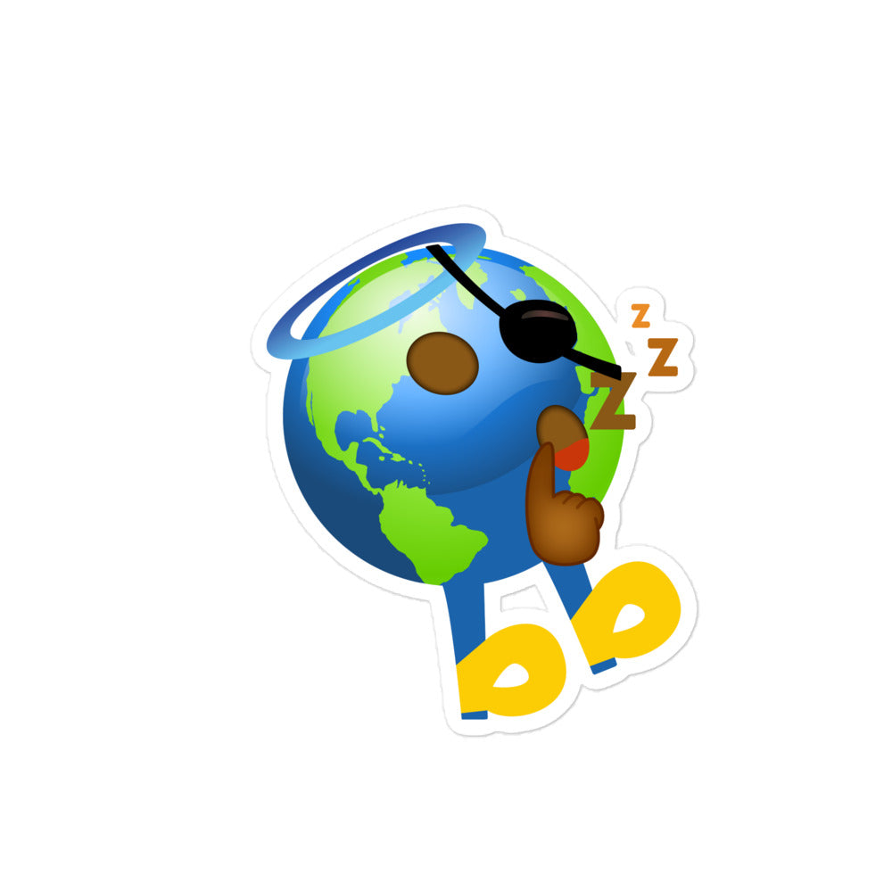 Earthbb Bubble-free sticker - Emojibb
