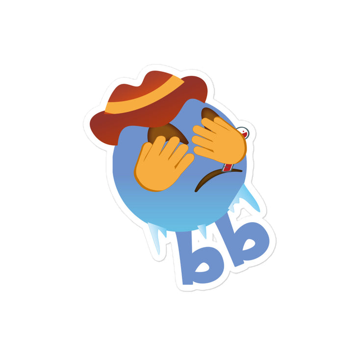 Earthbb Bubble-free sticker - Emojibb