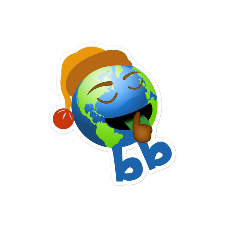 Earthbb Bubble-free sticker - Emojibb