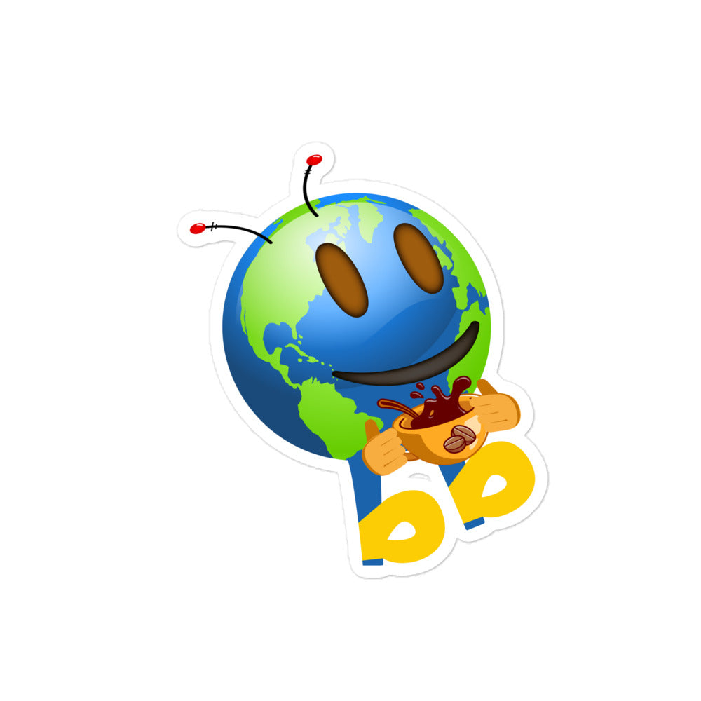 Earthbb Bubble-free sticker - Emojibb