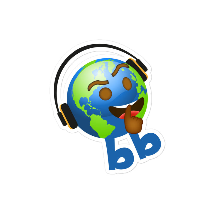 Earthbb Bubble-free sticker - Emojibb