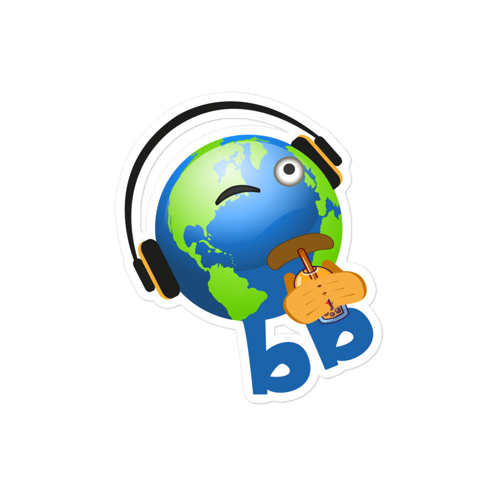 Earthbb Bubble-free sticker - Emojibb