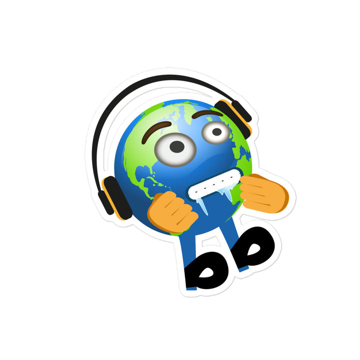 Earthbb Bubble-free sticker - Emojibb