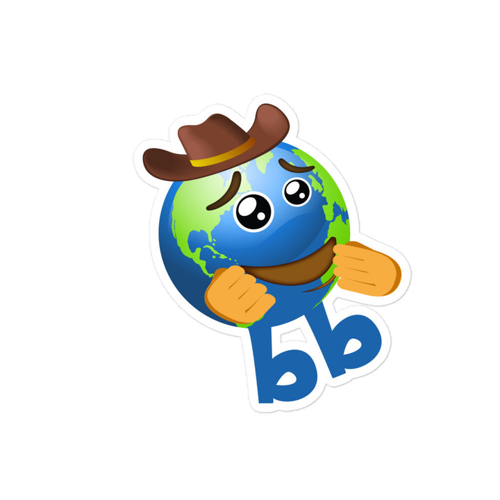 Earthbb Bubble-free sticker - Emojibb