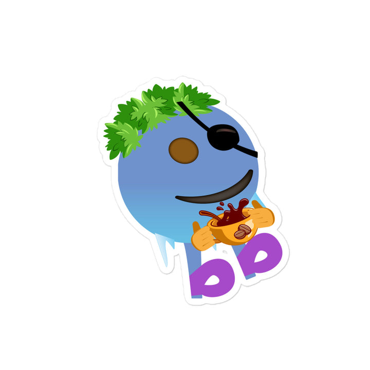 Earthbb Bubble-free sticker - Emojibb