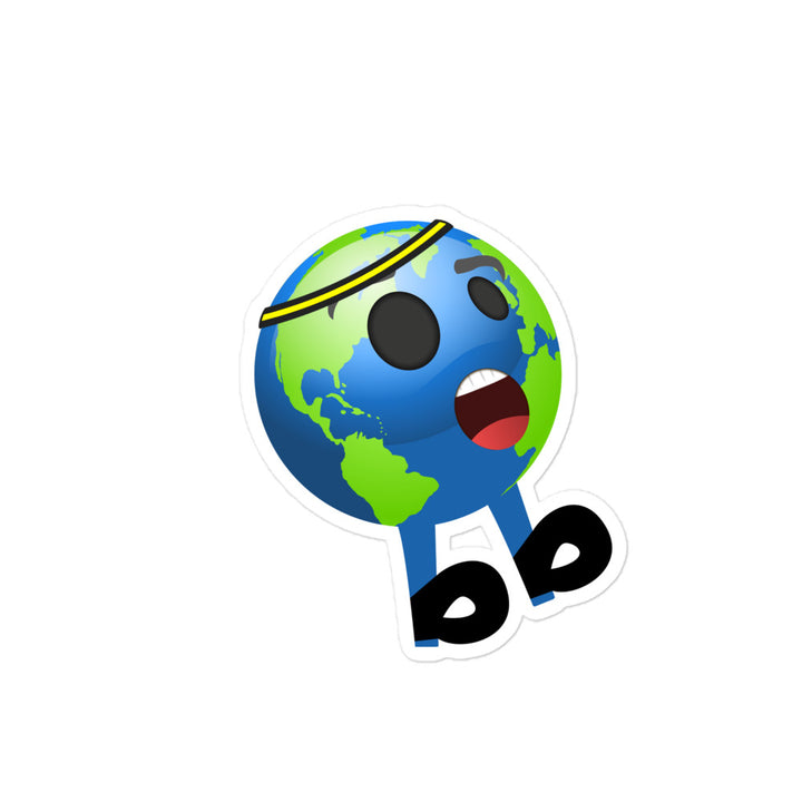 Earthbb Bubble-free sticker - Emojibb