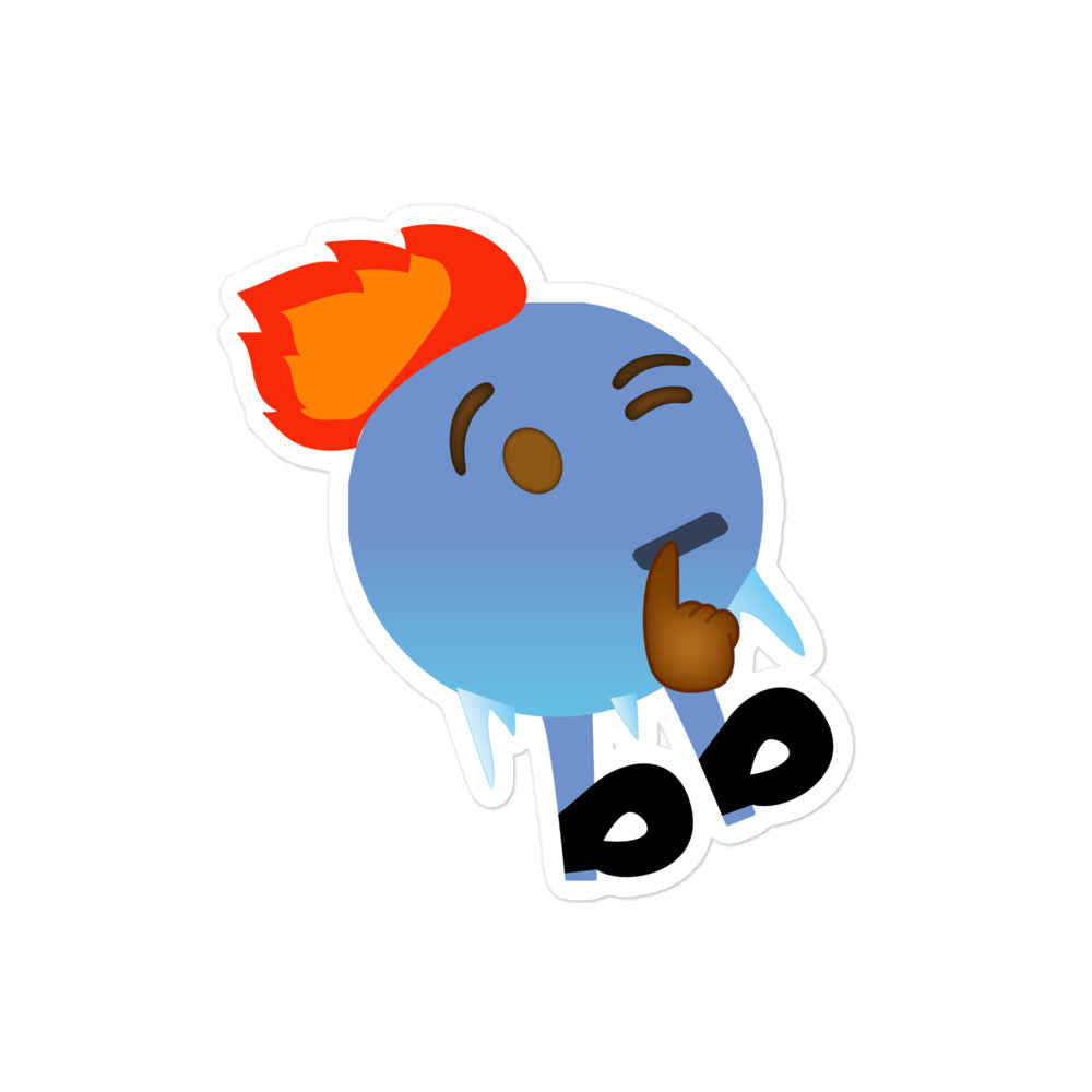 Earthbb Bubble-free sticker - Emojibb