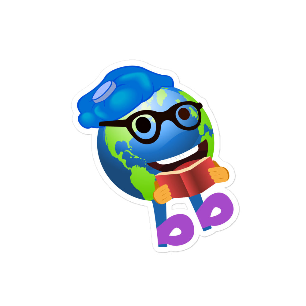 Earthbb Bubble-free sticker - Emojibb