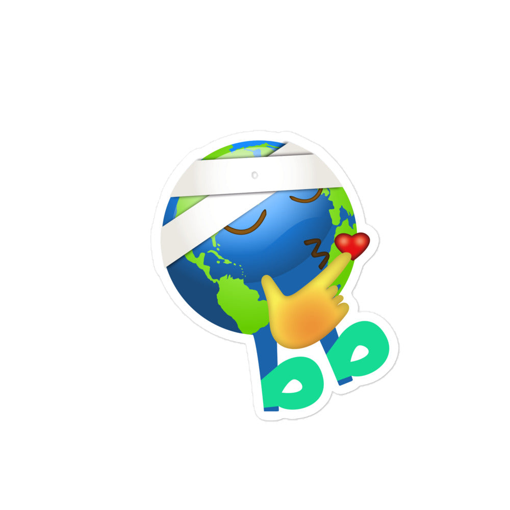 Earthbb Bubble-free sticker - Emojibb