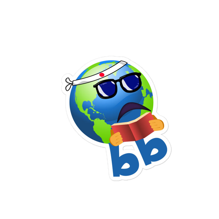 Earthbb Bubble-free sticker - Emojibb