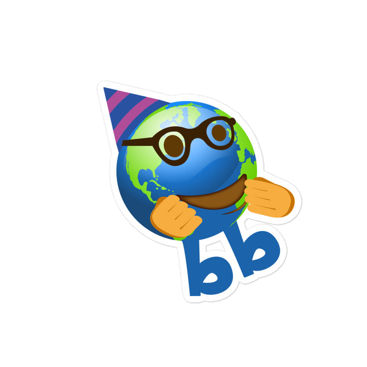 Earthbb Bubble-free sticker - Emojibb