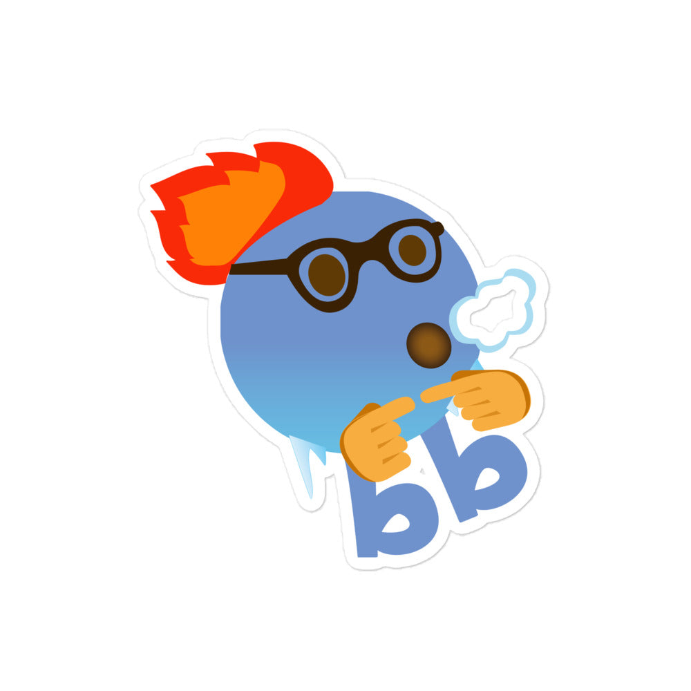 Earthbb Bubble-free sticker - Emojibb